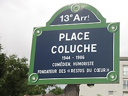 Illustratives Bild des Artikels Place Coluche