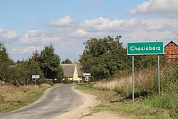 Chociebórzin kylää