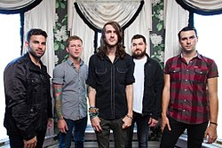 Mayday Parade vuonna 2015