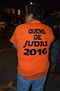 2016 Verbrennung von Judas, Mexiko-Stadt