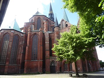 Marienkirche Lübeck, Umgangschor, 1260–1280