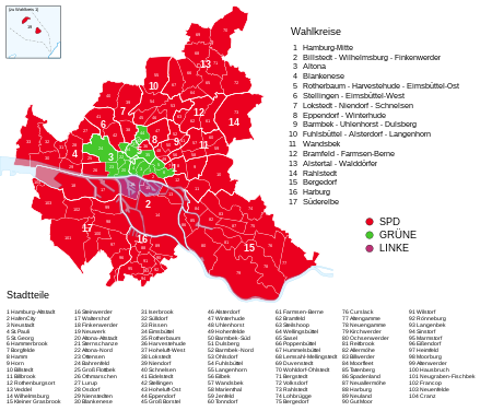 2020 Hamburg negara pemilu - Hasil.svg