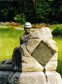 Monument at Gettysburg 40th NY Infantry monument.jpg