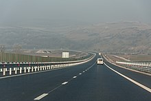 A1 motorway near Orastie A1 Orastie-Sibiu 05.jpg