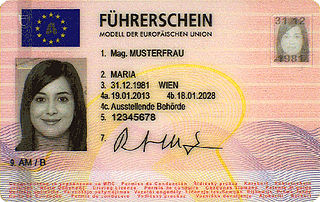 In Austria the driving licence is a governmental right given to those who request a licence for any of the categories they desire. It is required for every type of motorized vehicle. The minimum age to obtain a driving licence is: 16 years for a motorcycle, 17/18 years for a car, and 21 years for buses and cargo vehicles.