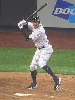 Aaron Judge With the New York Yankees in 2018 - Aaron Judge Stiff Neck