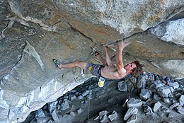 Adam Ondra climbing Silence 9c by PAVEL BLAZEK 3.jpg