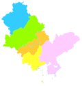 惠州市行政区划的缩略图