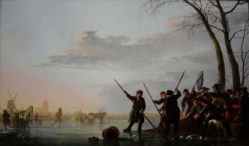 Fishing Under the Ice on the Maas - Wikidata