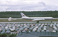 Aeroflot Tupolev Tu-104B at Arlanda, July 1968.jpg