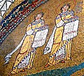 9th-century Mosaic in the Church of St. Praxedes, رم