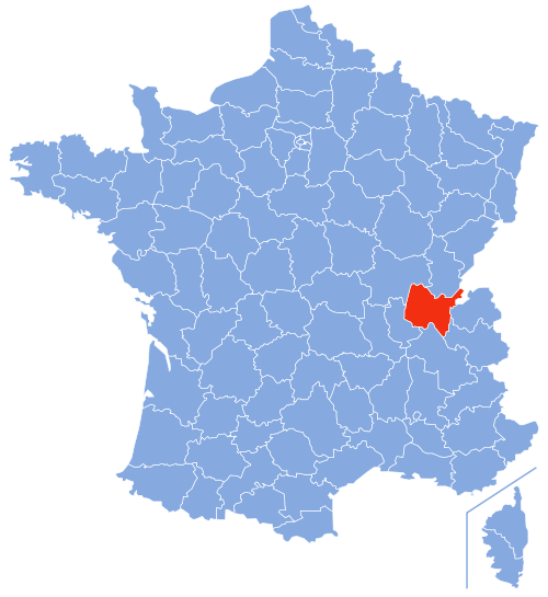 安省在法国的位置