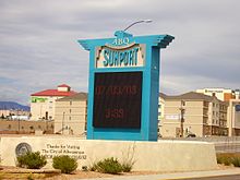 Albuquerque International Sunport AlbuquerqueSunportentrance.JPG