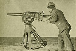 Driggs-Schroeder 6-pounder gun being tested. American engineer and railroad journal (1893) (14572653078).jpg