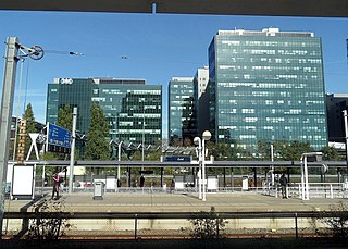 Linklaters Netherlands's office in the World Trade Center (Amsterdam), Zuidas, Amsterdam.