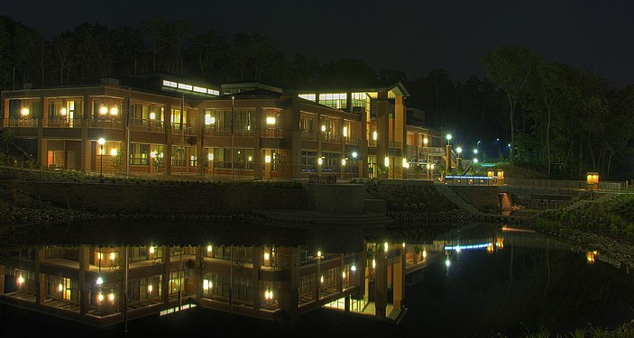 Anderson Township Center at night, Cincinnati Ohio