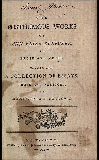 <span class="mw-page-title-main">Margaretta Faugères</span> American poet