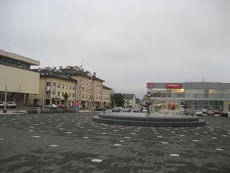 Ante Starcevic Platz in Gospic.JPG