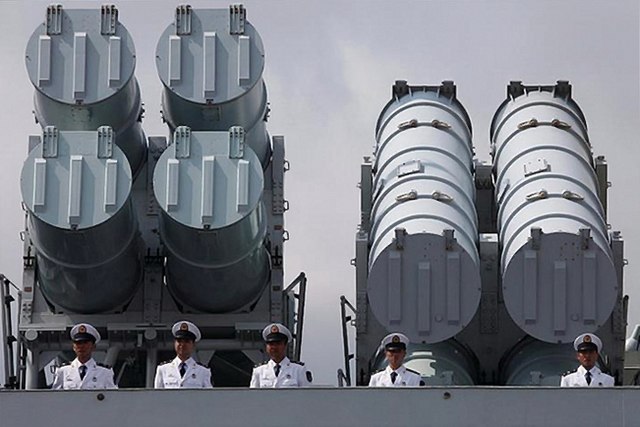 YJ-62 anti-ship missile launchers