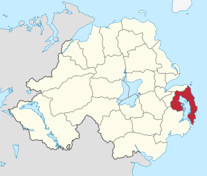 Location in Northern Ireland