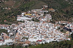 Skyline of Arenas (Málaga)