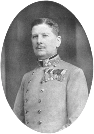 <span class="mw-page-title-main">Rudolf von Brudermann</span> Austro-Hungarian military officer during World War I