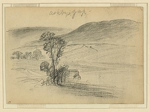 Ashby's Gap, sketched by Alfred Waud Ashby's Gap LCCN2004660572.jpg