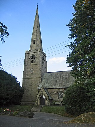 <span class="mw-page-title-main">St John the Evangelist's Church, Ashton Hayes</span> Church in Cheshire, England