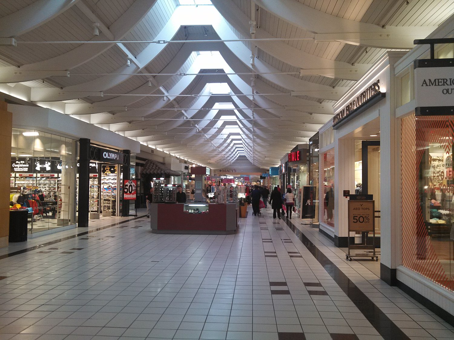 Shopping malls of Massachusetts 