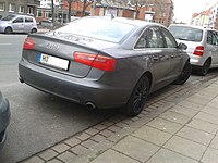 File:Audi A6 S-line (C7) – Frontansicht, 1. Mai 2012, Düsseldorf.jpg -  Wikimedia Commons