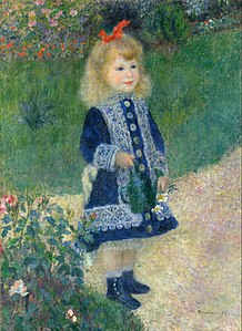 Auguste Renoir A Girl with a Watering Can