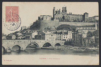 Vue générale : carte postale (1906).