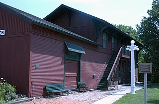 Burlington, Cedar Rapids, and Northern Railroad-Rock Rapids Station, Railroad Track and Bridge United States historic place