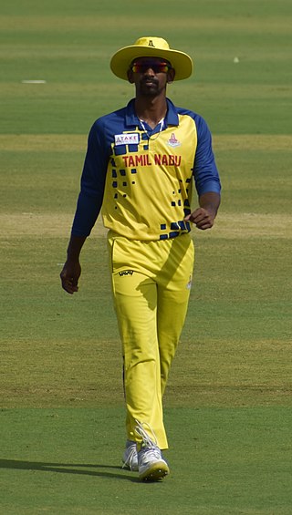 <span class="mw-page-title-main">Baba Aparajith</span> Indian cricketer