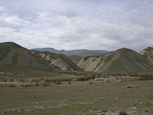 Mountains of Altiagac National Park. Author Ymblanter