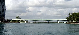 Baker's Haulover Inlet as viewed when approaching from the Atlantic Ocean side. BakersHauloverInletFromAtlanticSide.jpg