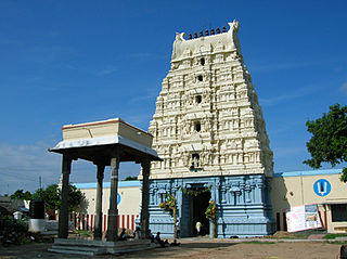 Thiruninravur suburb in Tamil Nadu, India