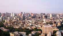 Baku, capital of Azerbaijan Baku panorama.JPG