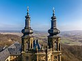 * Nomination Towers of the church of Banz Monastery, aerial view. --Ermell 09:37, 18 March 2022 (UTC) * Promotion  Support Good quality. --Virtual-Pano 23:01, 18 March 2022 (UTC)