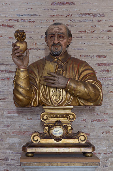 File:Basilica of Saint-Sernin - Bust of Saint Vincent de Paul.jpg