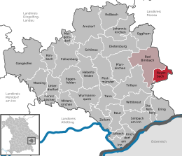 Bayerbach - Localizazion