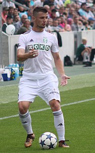 Benjamin Čolić, MFK Karviná-1.  FC Slovácko 2018 01.jpg