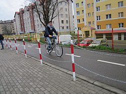 Bölgedeki Wiejska Caddesi