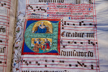 Antiphonaire du couvent des clarisses d'Alspach.