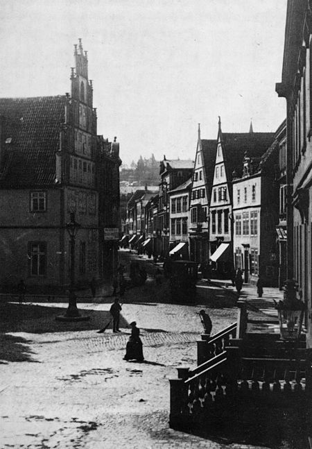 Bielefeld Obernstr vor 1900