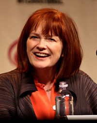 Actress Blair Brown injured herself while shooting the episode. Blair Brown by Gage Skidmore 2.jpg