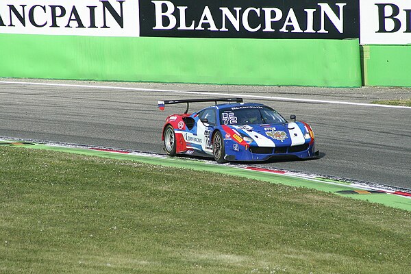 Ferrari 488 GT3 of SMP Racing at Monza.