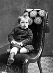 John Lind i Karlskrona som treåring 1880.