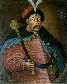 Portret Bogdana Hmelnickega iz Černigova (sredina 17. stoletja)