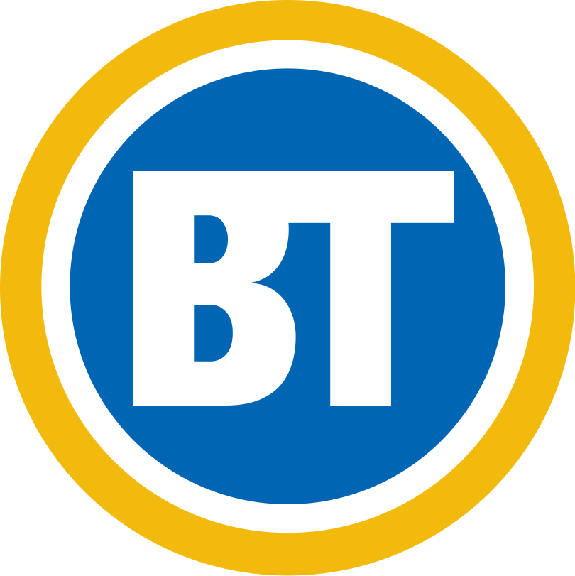 Город тв. BT logo. Логотип с буквами Вт. Логотип b***t Bay. Канал к на синем фоне.